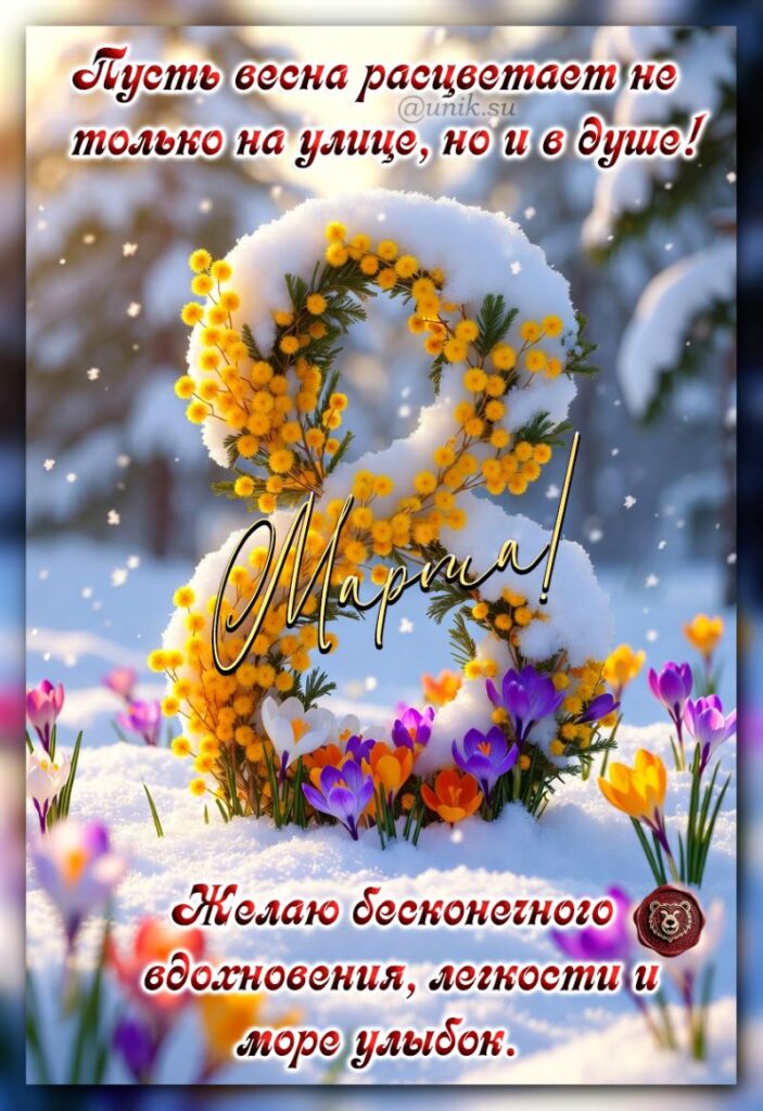 картинки с 8 марта с пожеланиями