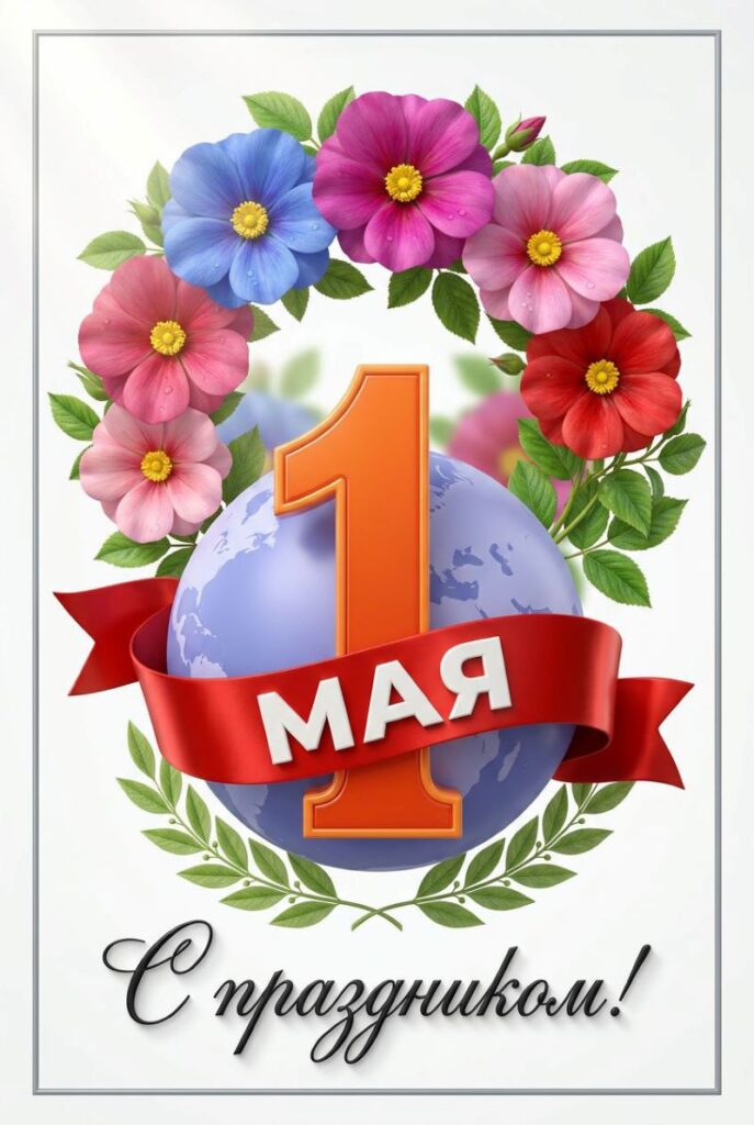 поздравления с 1 мая открытки