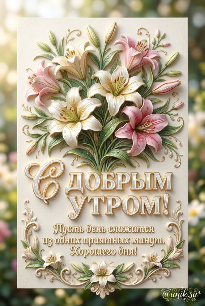 Доброе июньское Утро Открытки