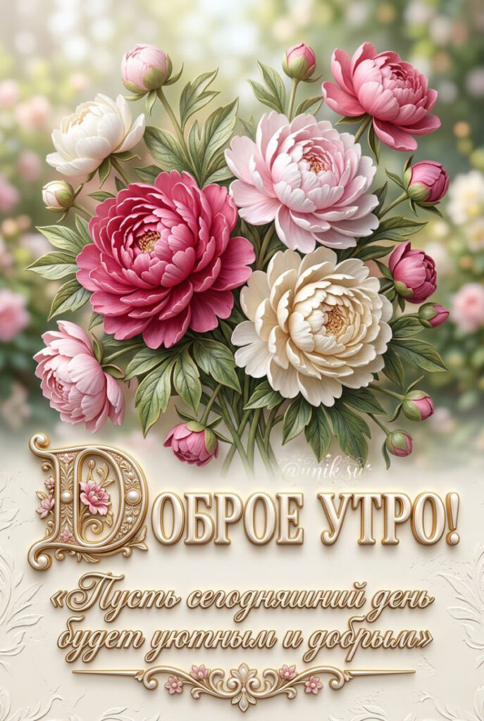 Картинки с Цветами Добрым Утром Новые