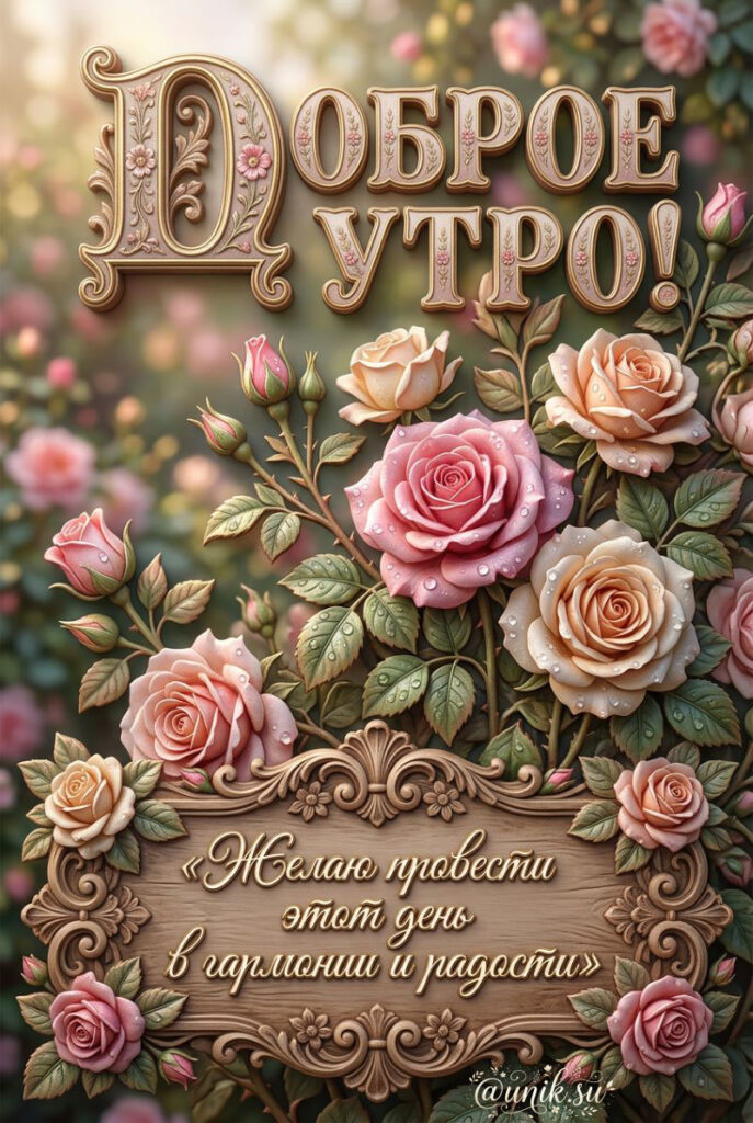 Картинки с Цветами Добрым Утром Новые