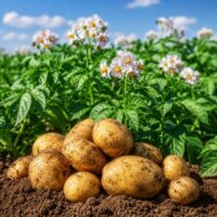 Обрывать ли цвет у картофеля?