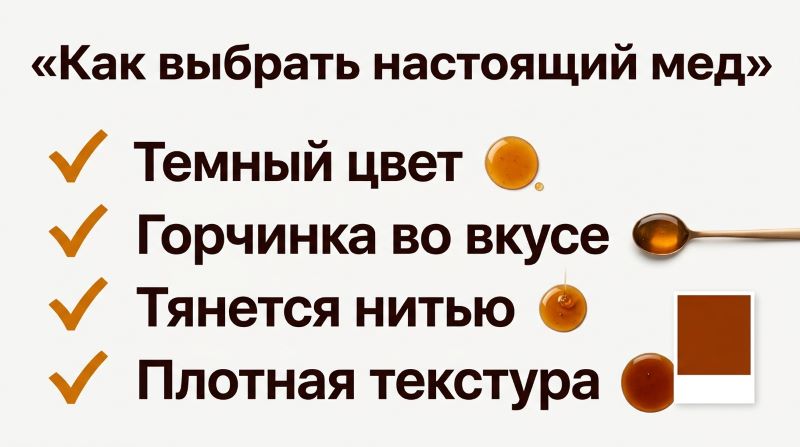 Как выбрать настоящий гречишный мед: 4 главных признака качества продукта