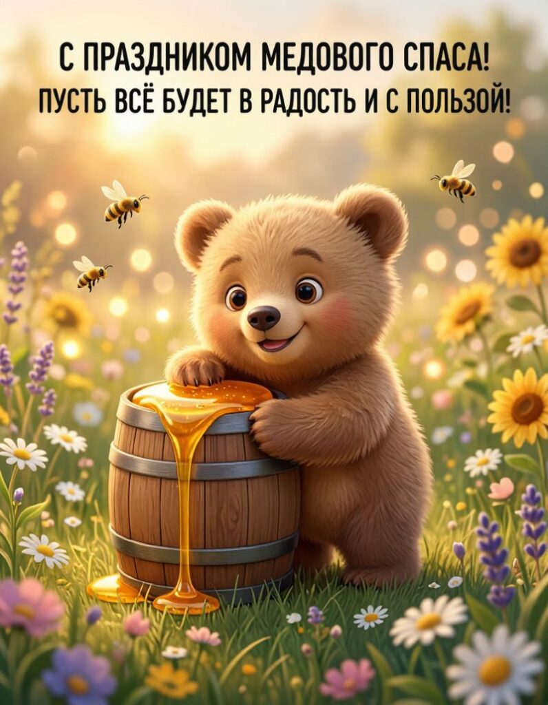 Поздравительные Открытки Медовый Спас