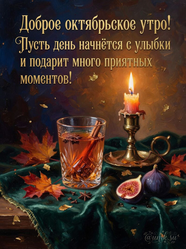 Доброе Октябрьское Утро Картинки с пуншем